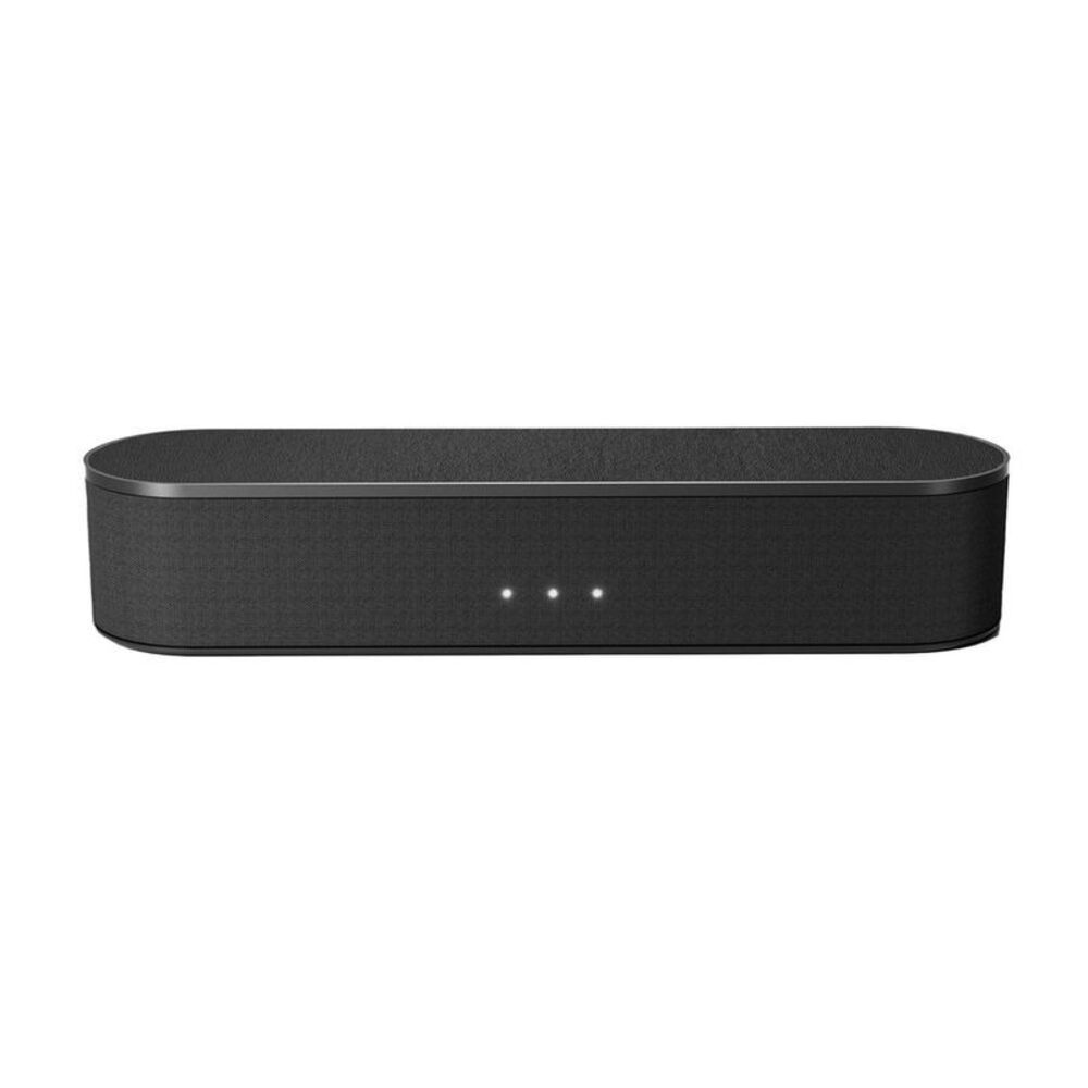 80-Mile Amplified Indoor TV Antenna Bar with LED Lighting: Universal Mount